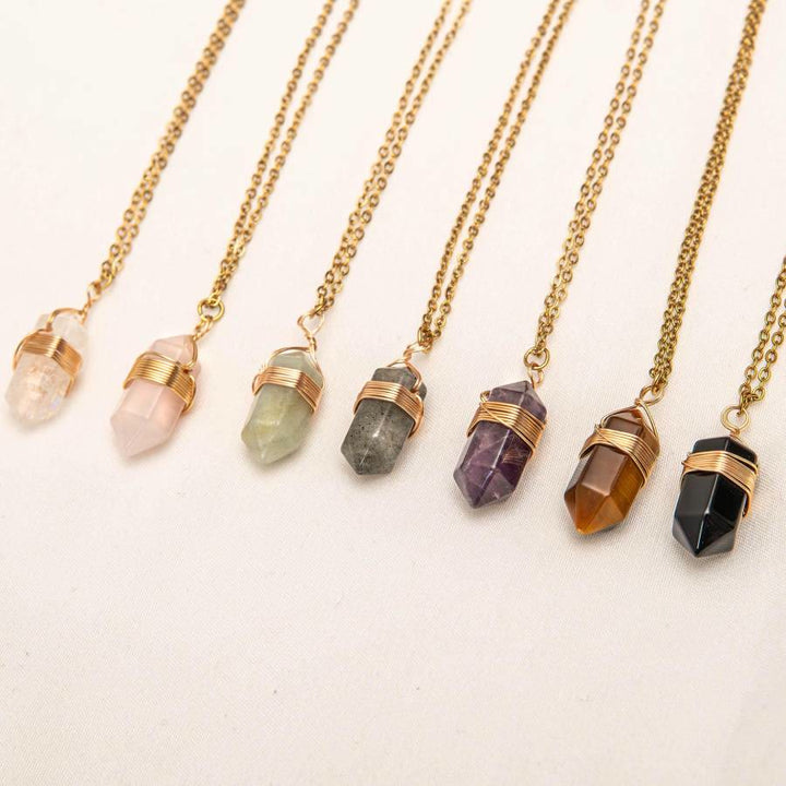 FREE Today: Wire Wrapped Crystal Pendant Necklace: Healing Gemstone Jewelry - image 19