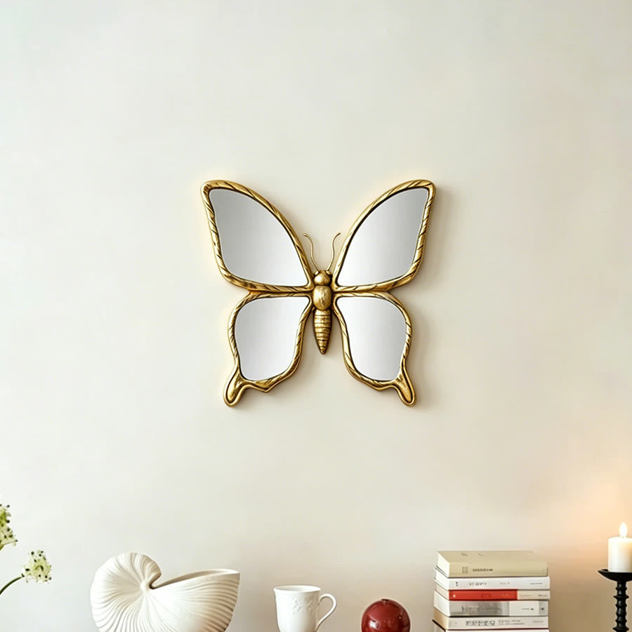 Olivenorma Stunning Dragonfly Wall Art For Home Retro Gold Resin Glasst Wall Hanging Decoration - image 14