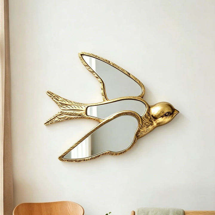 Olivenorma Stunning Dragonfly Wall Art For Home Retro Gold Resin Glasst Wall Hanging Decoration - image 24