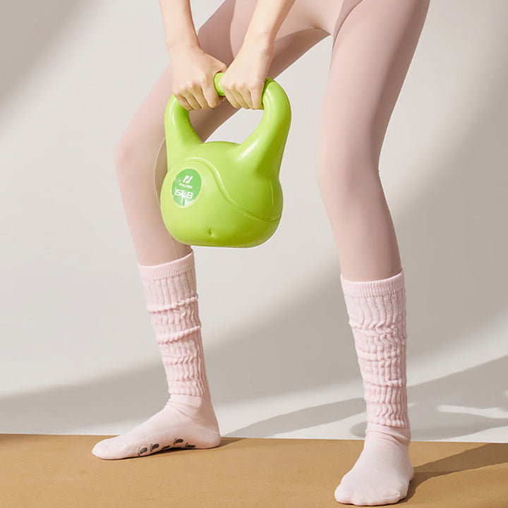 Olivenorma Full Palm Silicone Anti Slip Stable Body Posture Shock Absorption Breathable Elastic Non Skid Training Workout Women's Yoga Socks - image 6