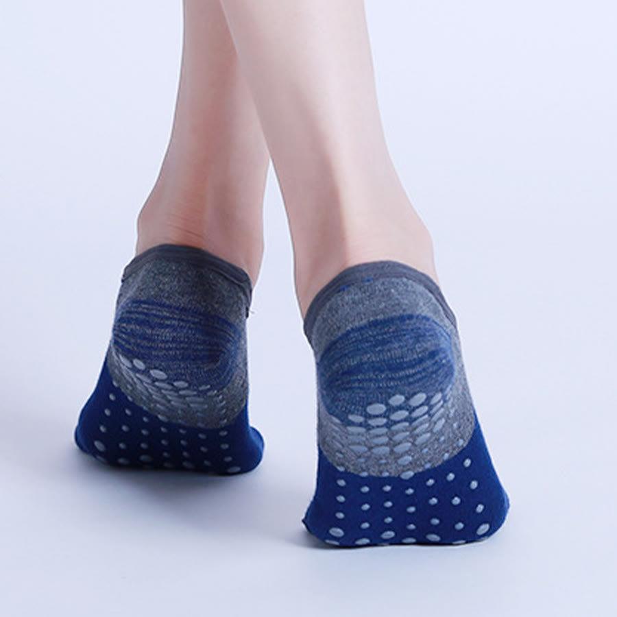 Olivenorma Premium Knitted Five-Finger Non Slip Silicone Sole Balance Support Anti-Skid Breathable Flexible Indoor Sport Workout Women's Yoga Socks - image 15