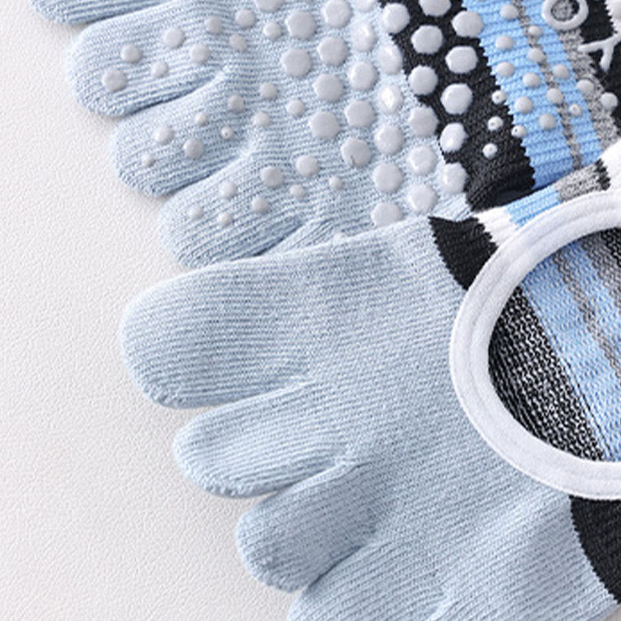 Olivenorma Full Foot Silicone Grips Silent Anti Skid Stable Posture Pressure Relief Breathable Training Women's Yoga Socks - image 5