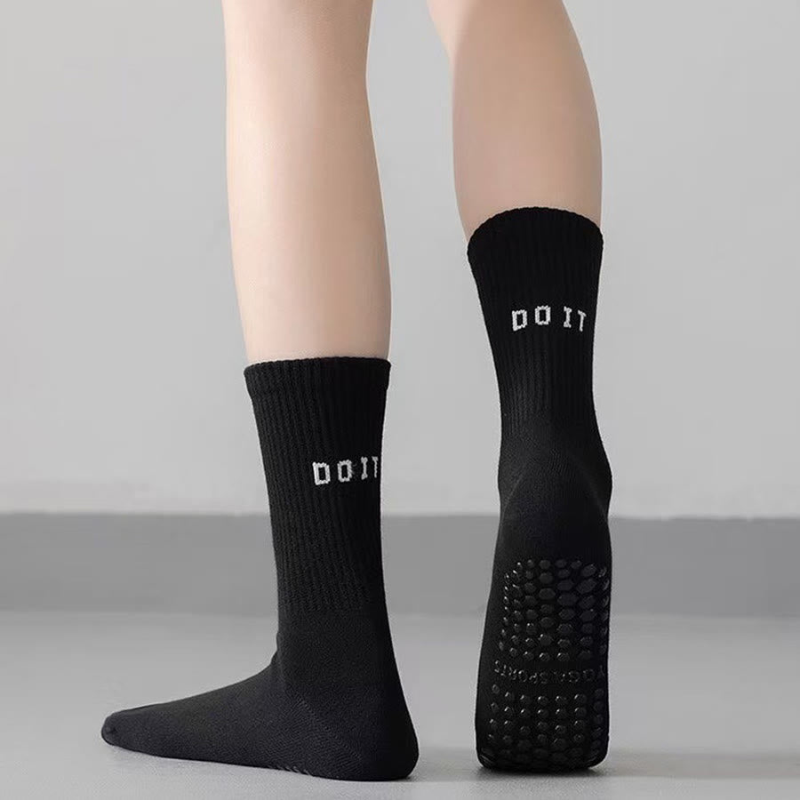 Olivenorma Mid Tube Elastic Knit Full Coverage Non Slip Silicone Balance Support Multi Scene Sport Women's Yoga Socks - image 2