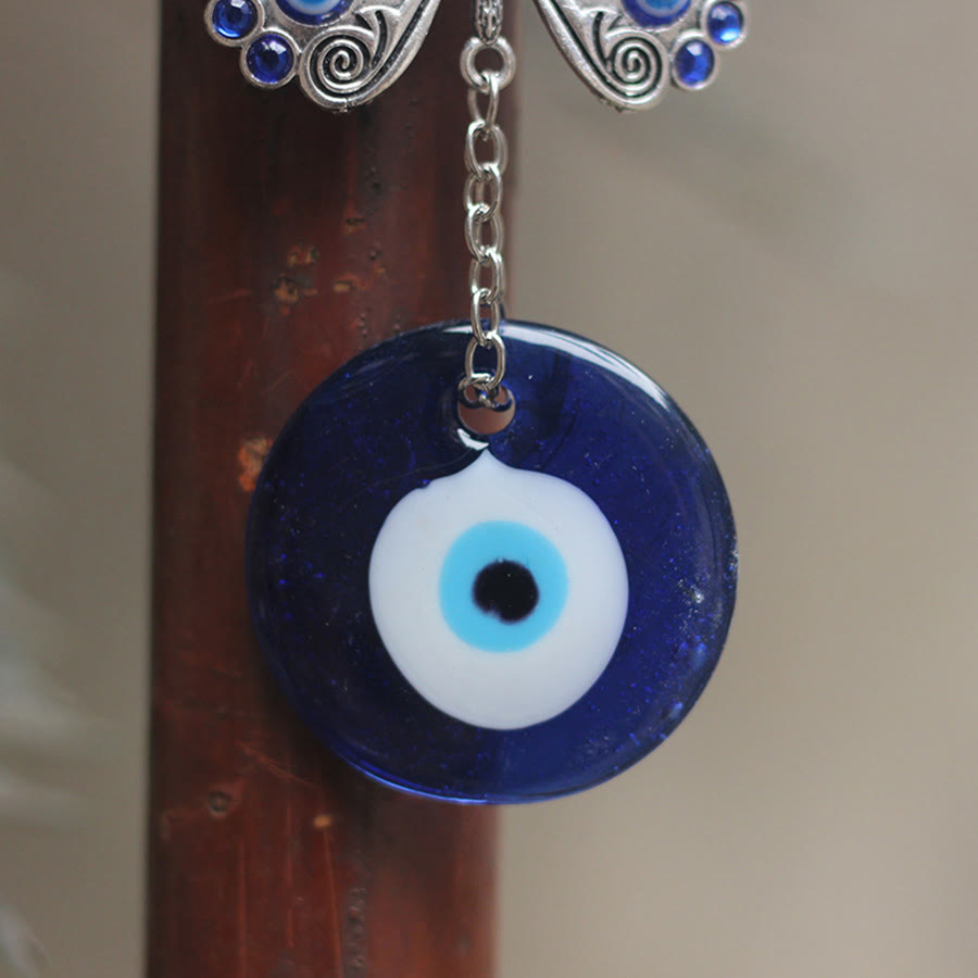 Olivenorma Retro Butterfly Evil Eye Lucky Blessing Decorative Ornament - image 3