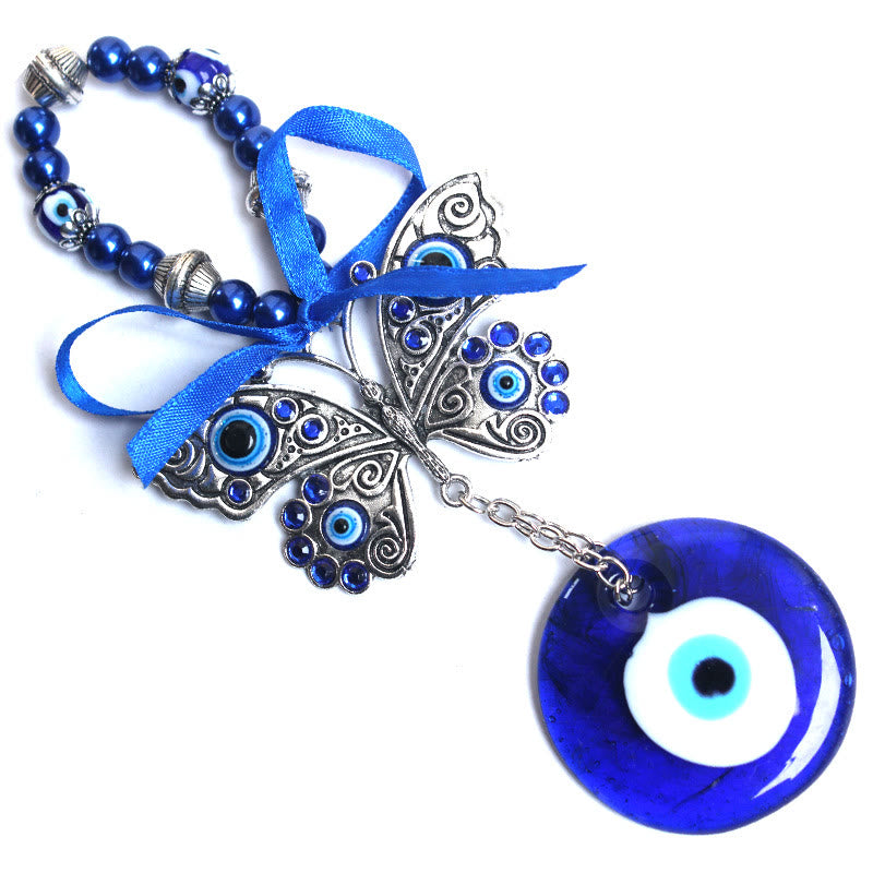 Olivenorma Retro Butterfly Evil Eye Lucky Blessing Decorative Ornament - image 4