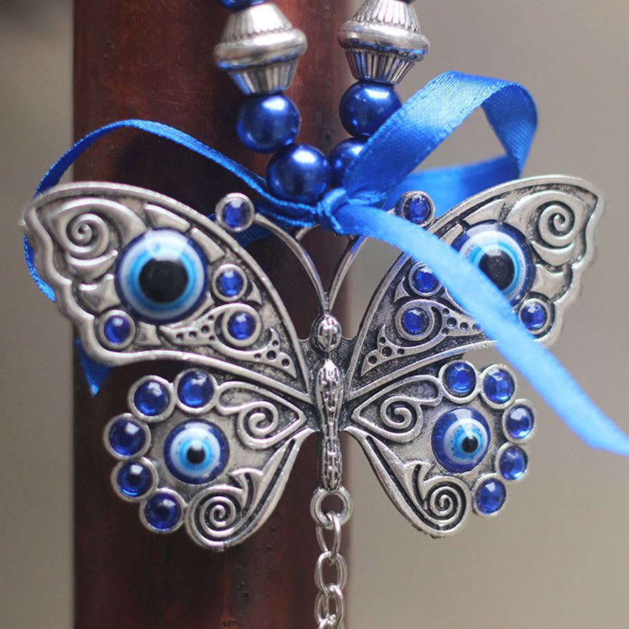 Olivenorma Retro Butterfly Evil Eye Lucky Blessing Decorative Ornament - image 2