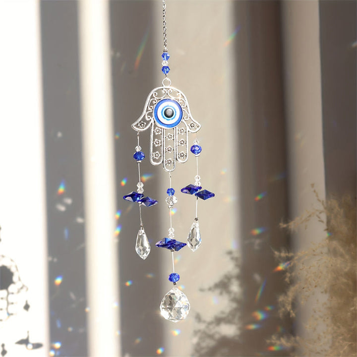 Olivenorma Multi Style Evil Eye Crystal Suncatcher Hanging Ornament - image 13