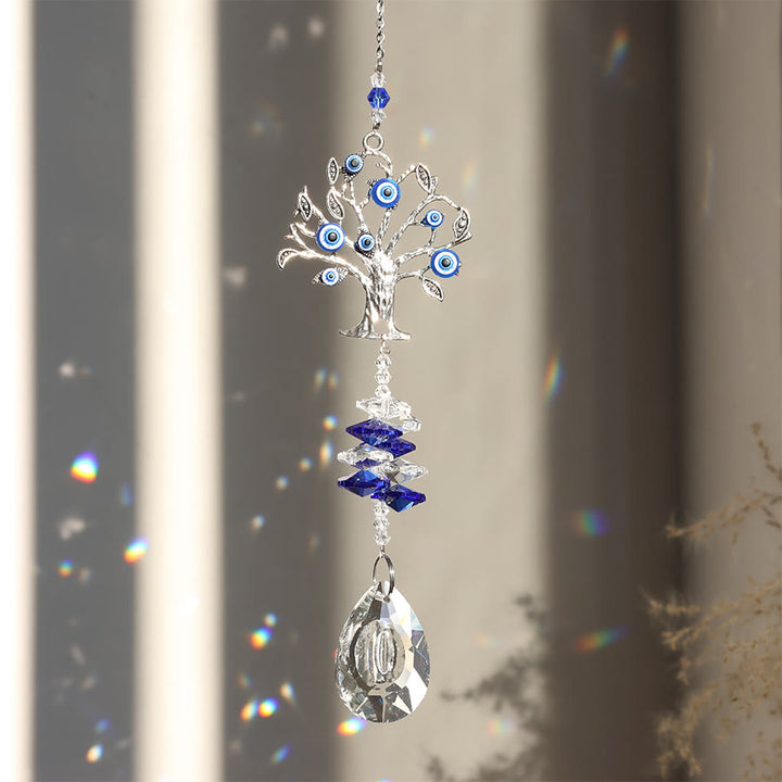 Olivenorma Multi Style Evil Eye Crystal Suncatcher Hanging Ornament - image 7