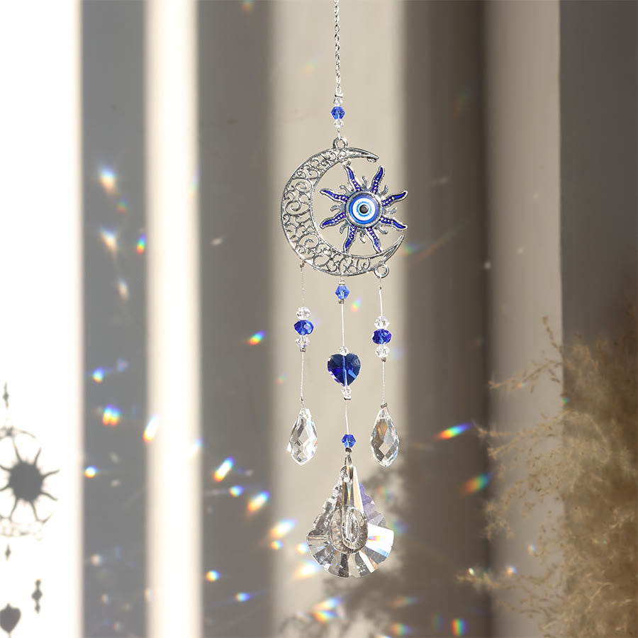 Olivenorma Multi Style Evil Eye Crystal Suncatcher Hanging Ornament - image 5