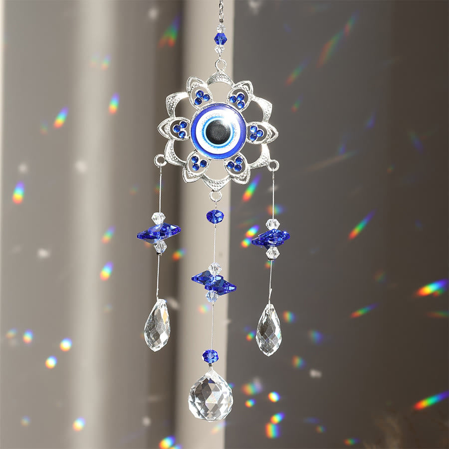 Olivenorma Multi Style Evil Eye Crystal Suncatcher Hanging Ornament - image 10