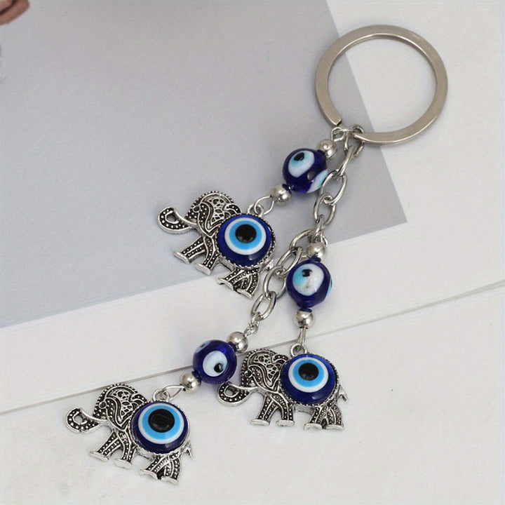 Olivenorma Classic Evil Eye Multi Charm Protective Keychain Ornament - image 2