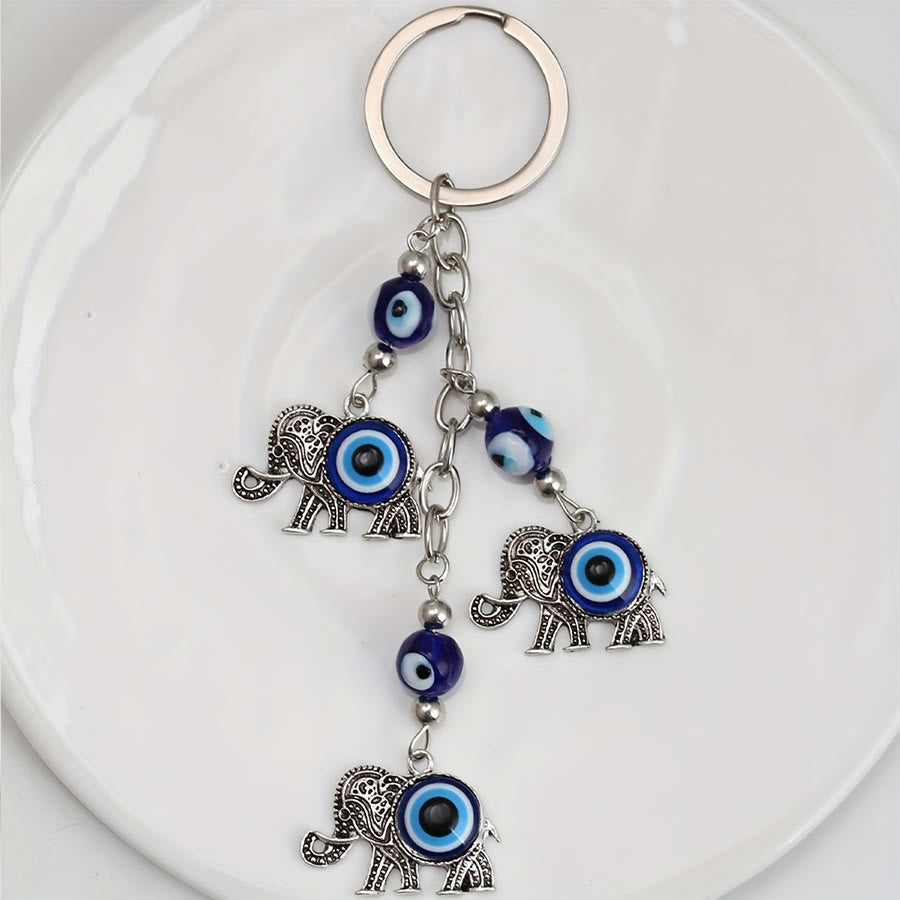 Olivenorma Classic Evil Eye Multi Charm Protective Keychain Ornament - image 1