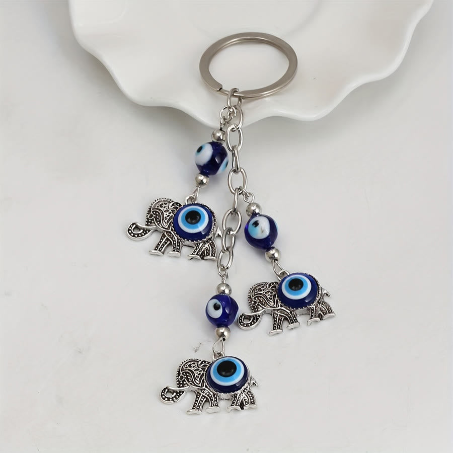 Olivenorma Classic Evil Eye Multi Charm Protective Keychain Ornament - image 3