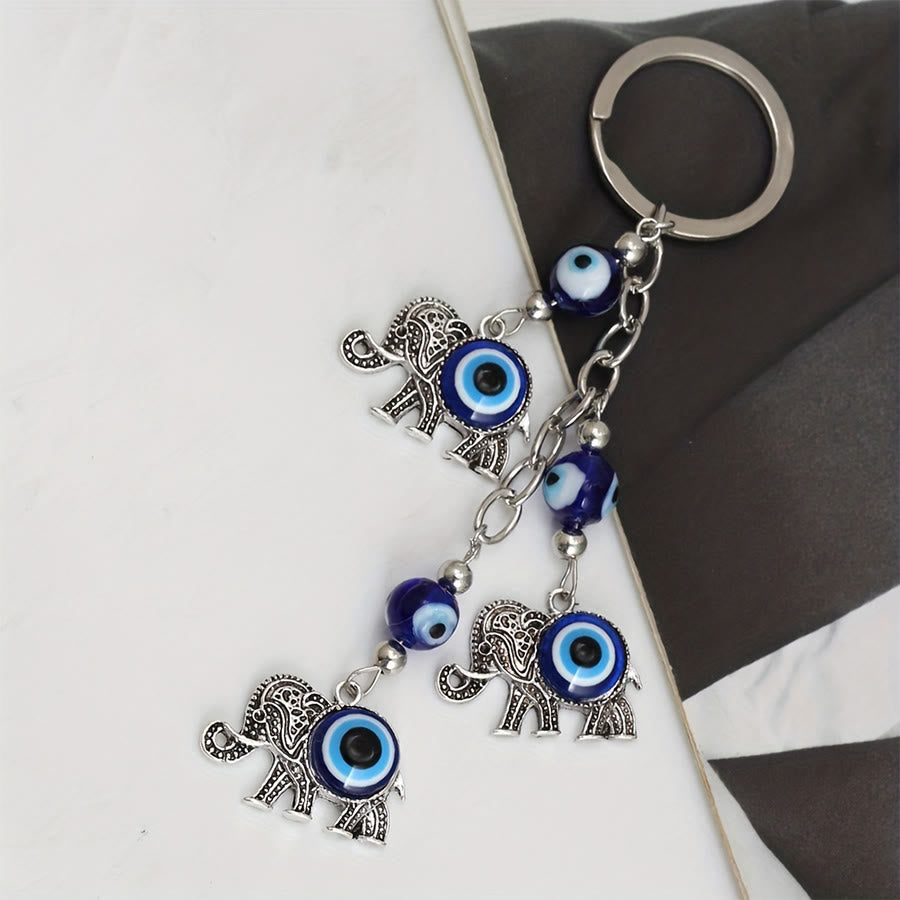 Olivenorma Classic Evil Eye Multi Charm Protective Keychain Ornament - image 4