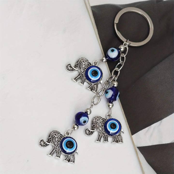 Olivenorma Classic Evil Eye Multi Charm Protective Keychain Ornament - image 4