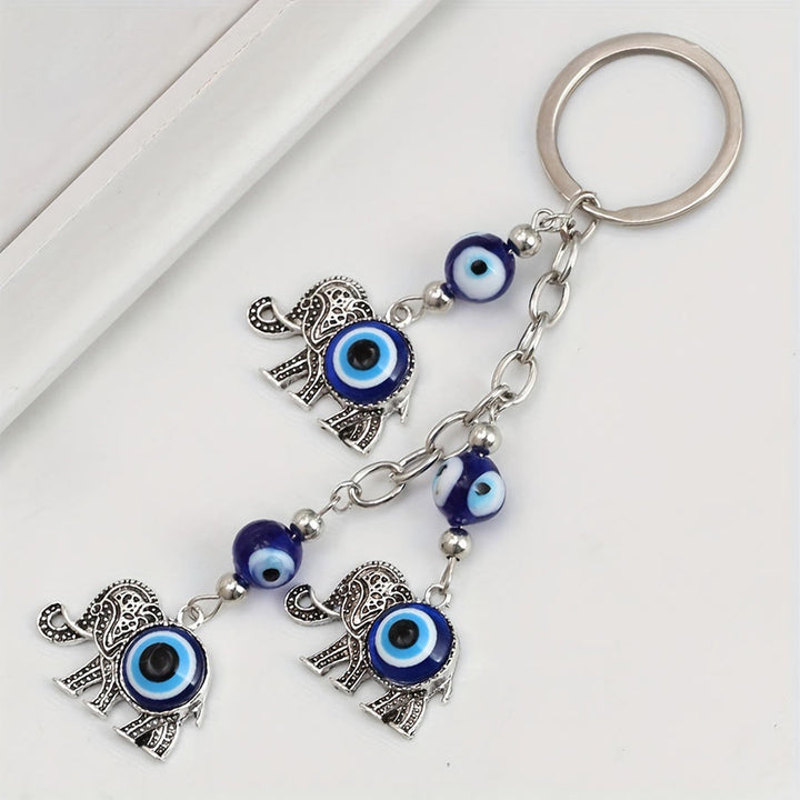 Olivenorma Classic Evil Eye Multi Charm Protective Keychain Ornament - image 5