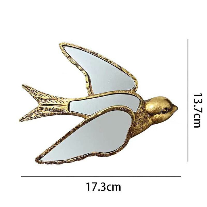 Olivenorma Stunning Dragonfly Wall Art For Home Retro Gold Resin Glasst Wall Hanging Decoration - image 21