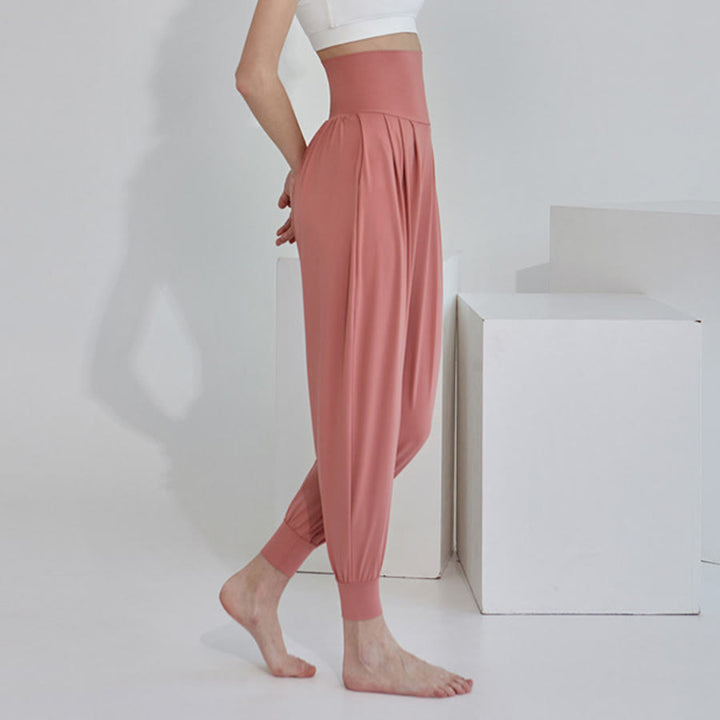 Olivenorma Ultra High Waist Pleated Loose Harem Jogger Yoga Women's Pants - image 32
