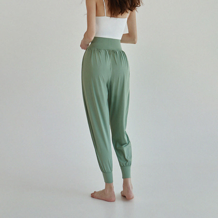 Olivenorma Ultra High Waist Pleated Loose Harem Jogger Yoga Women's Pants - image 30