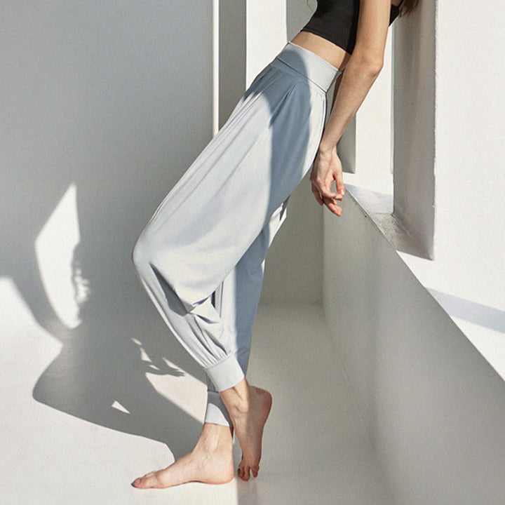 Olivenorma Ultra High Waist Pleated Loose Harem Jogger Yoga Women's Pants - image 16