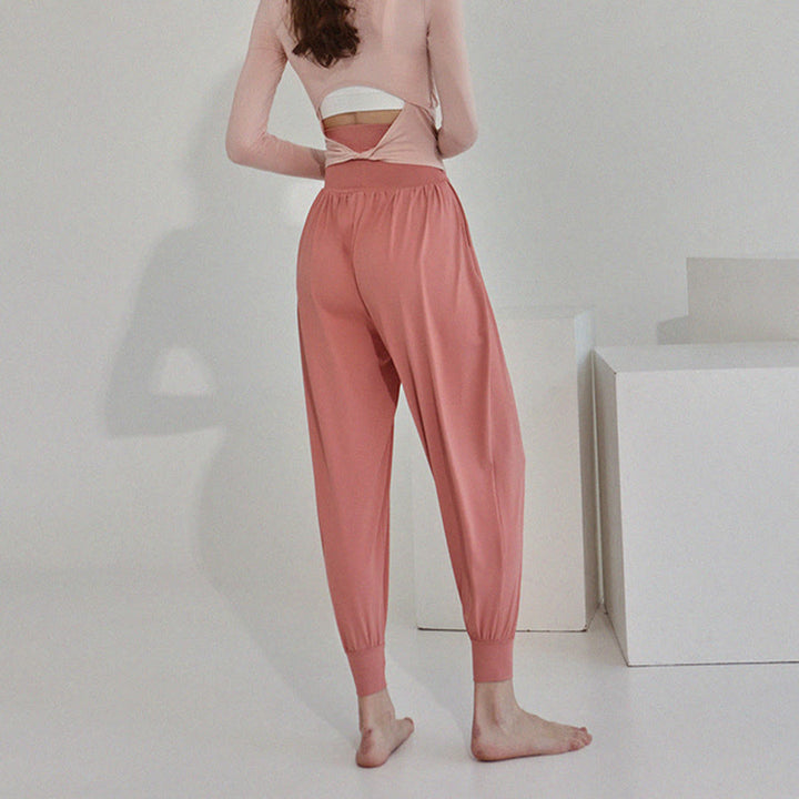 Olivenorma Ultra High Waist Pleated Loose Harem Jogger Yoga Women's Pants - image 35