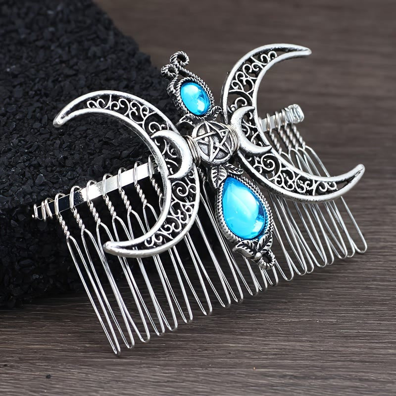 FREE Today: A Gift for a Witchy Hairpin, Moonlit, Pagan, Gothic Hair And Hairpin Jewelry - image 4