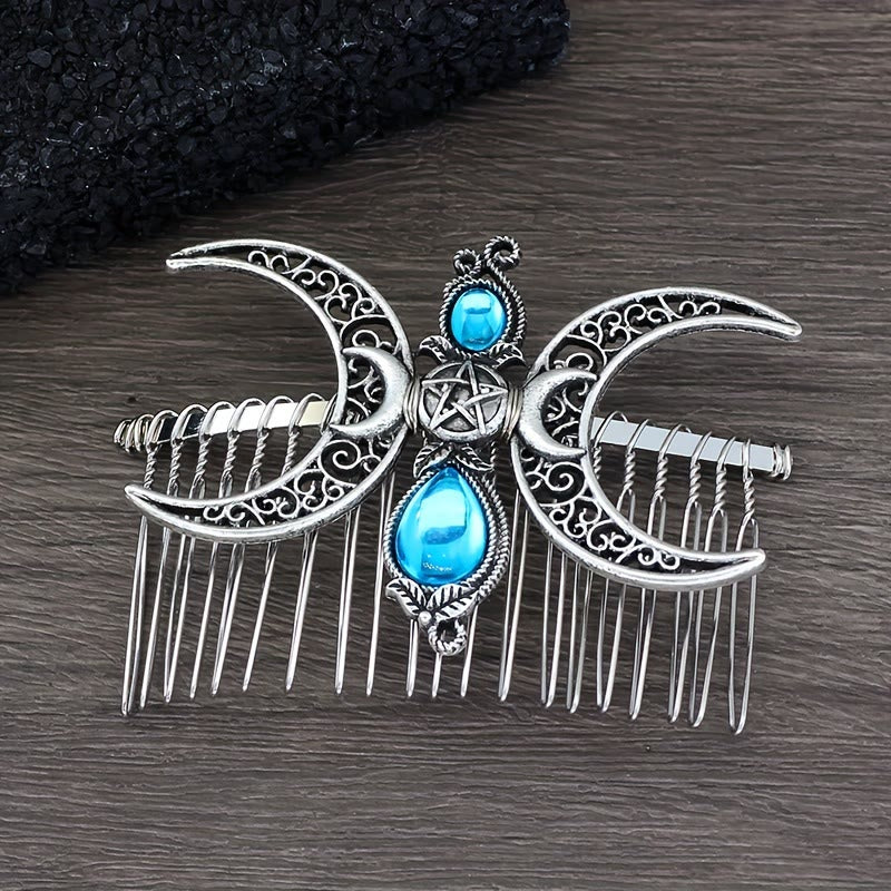 FREE Today: A Gift for a Witchy Hairpin, Moonlit, Pagan, Gothic Hair And Hairpin Jewelry - image 5