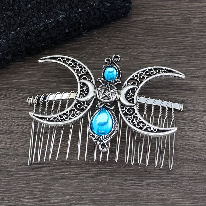 FREE Today: A Gift for a Witchy Hairpin, Moonlit, Pagan, Gothic Hair And Hairpin Jewelry - image 5