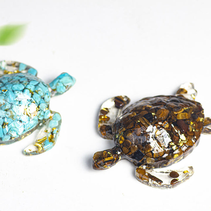 Olivenorma Calm & Steady Journey Turtle Gemstone Decoration - image 11