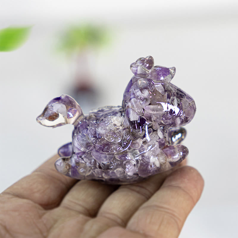 Olivenorma Dream & Wonder Spirit Unicorn Gemstone Decoration - image 3