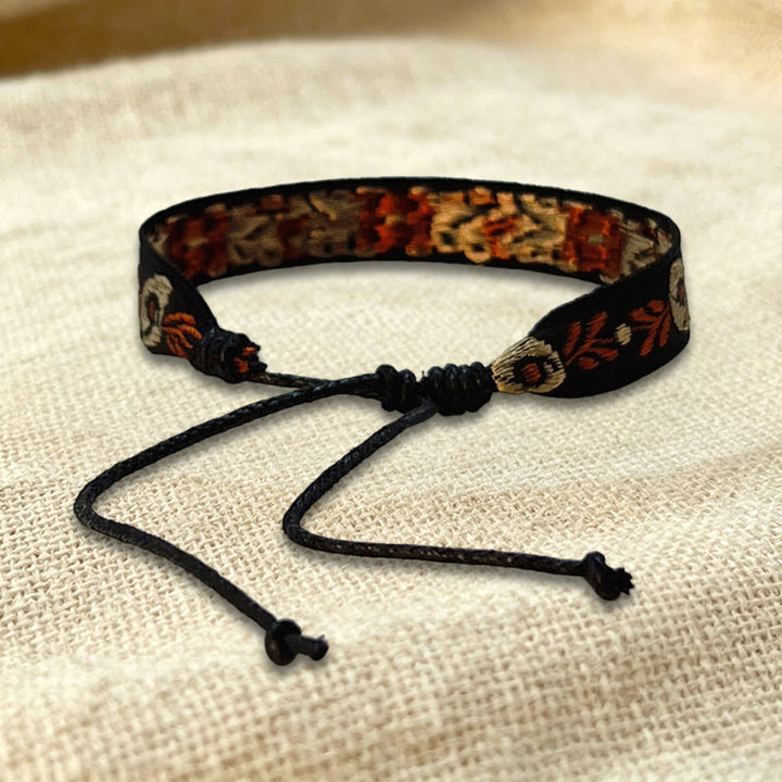 Olivenorma Multicolor Tribal Pattern Adjustable Friendship Braided Bracelet - image 22