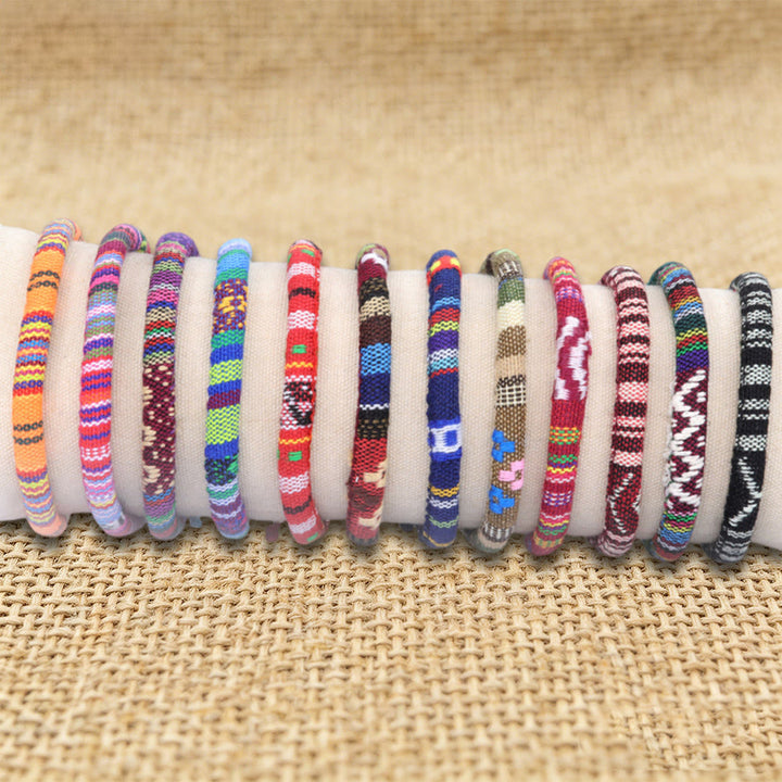 FREE Today: Bohemian Ethnic Pattern Handmade Cotton Thread Friendship Braided Bracelet - image 5