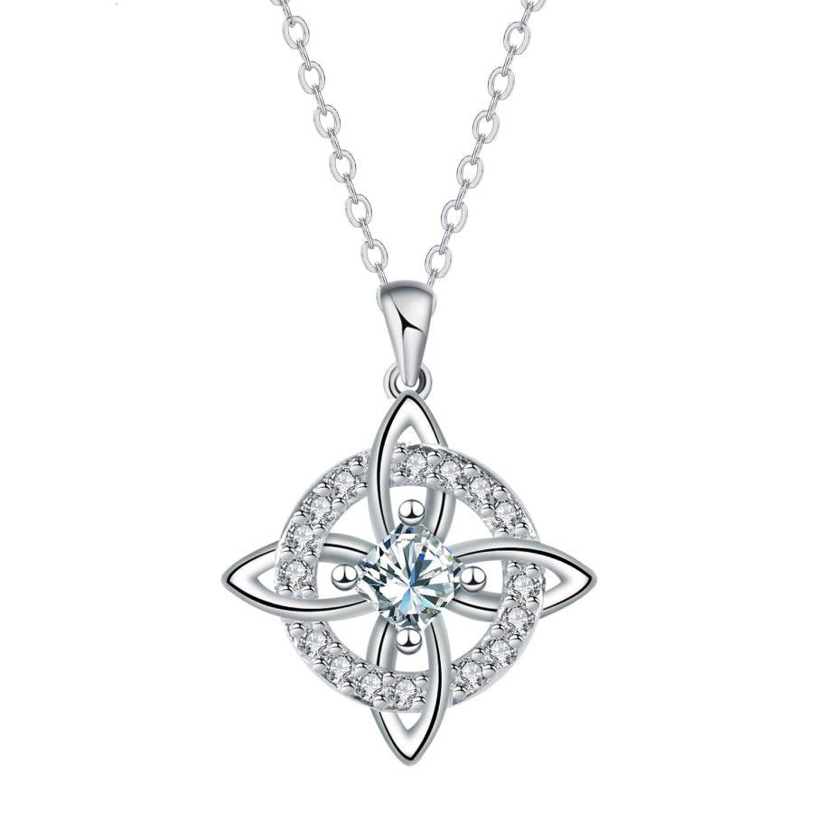 FREE Today: Birthstone Witches Knot Necklace - April - image 5