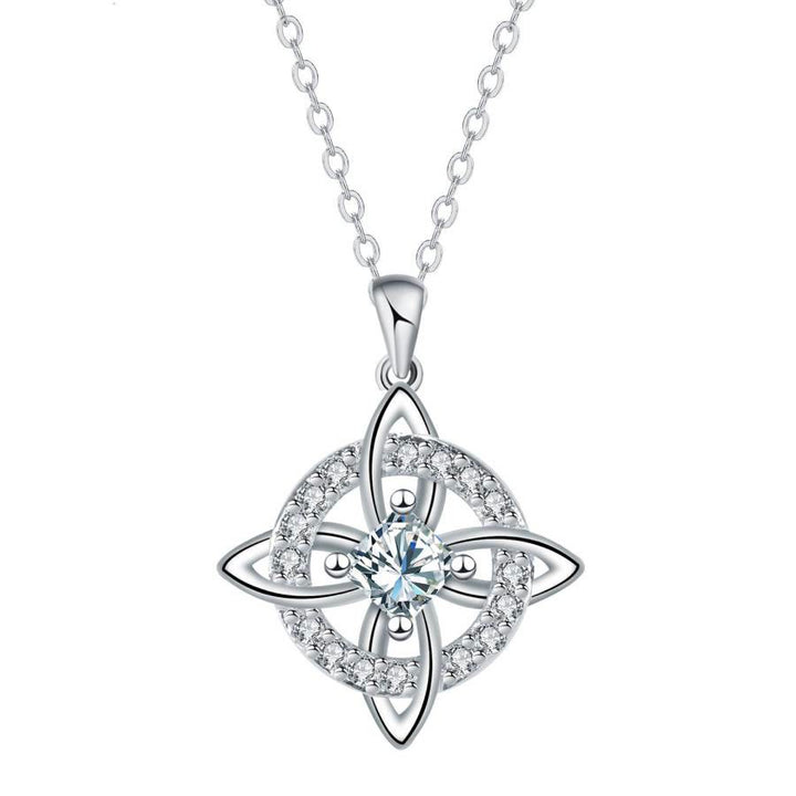 FREE Today: Birthstone Witches Knot Necklace - April - image 5