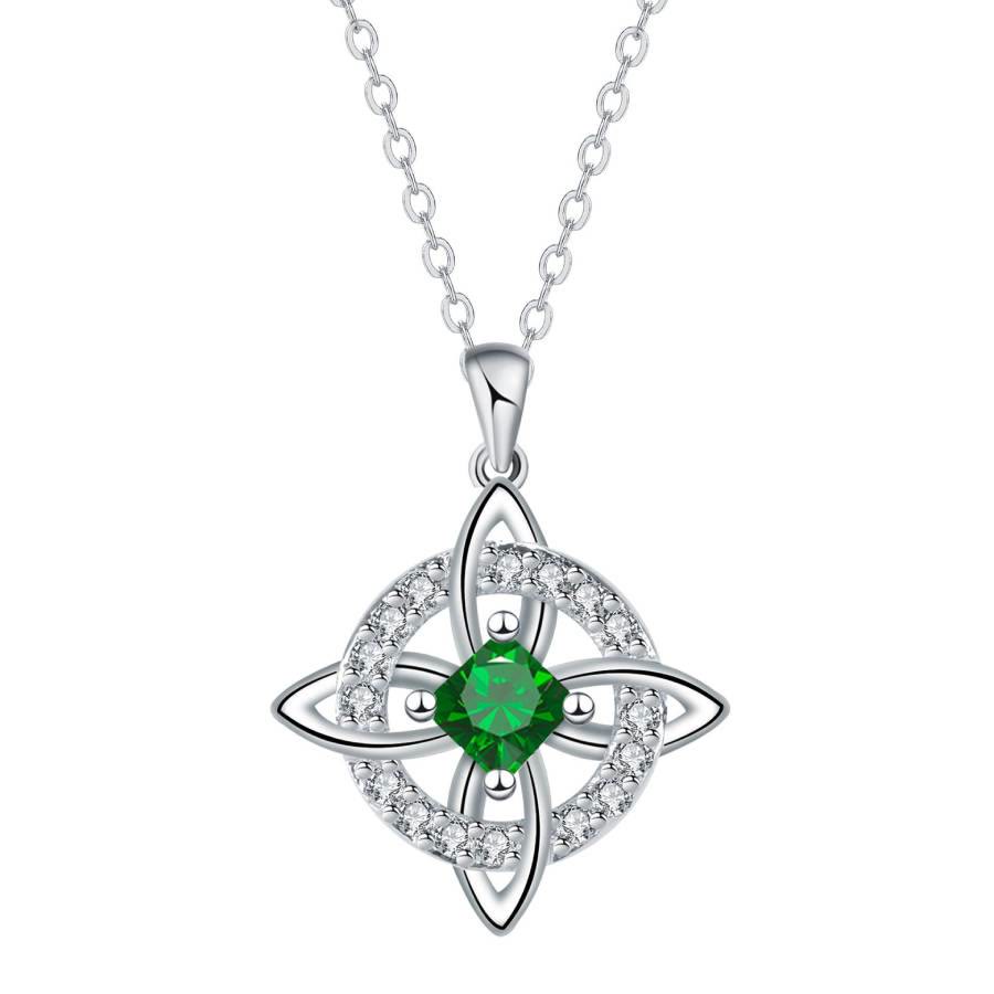 FREE Today: Birthstone Witches Knot Necklace - May - image 6