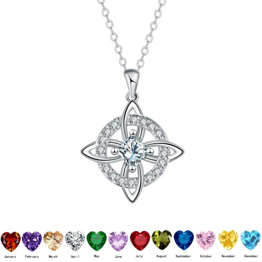 FREE Today: Birthstone Witches Knot Necklace - image 0