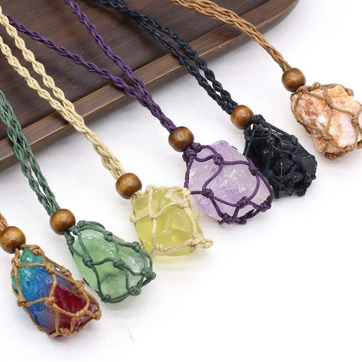 FREE Today: Boho Raw Stone Pendant Necklace - image 10