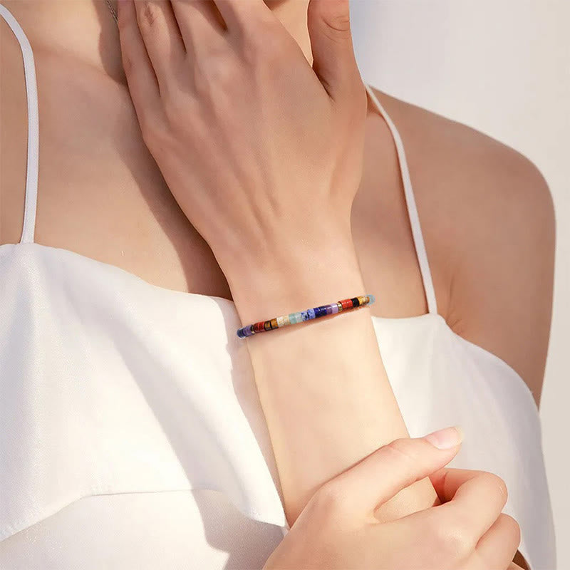 Olivenorma Inspirational Reminder YOU ARE AWESOME Adjustable Handmade Beaded Bracelet - image 9