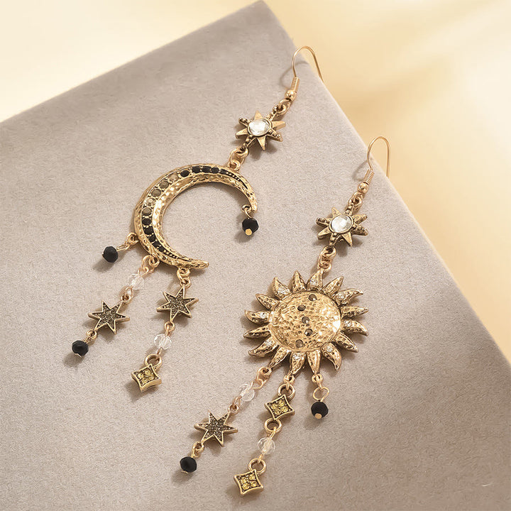 FREE Today: Retro Sun Moon and Stars Celestial Boho Earrings - image 6