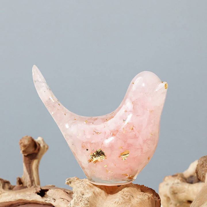 Olivenorma Multi-Crystal Bird Sculpture – Natural Gemstone Decor For Energy Healing Gemstone Decoration - image 67