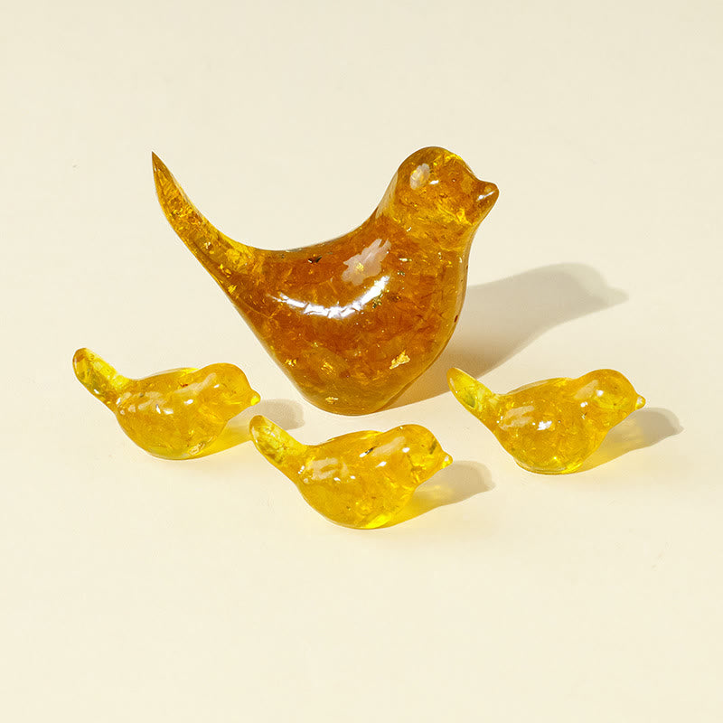 Olivenorma Multi-Crystal Bird Sculpture – Natural Gemstone Decor For Energy Healing Gemstone Decoration - image 63