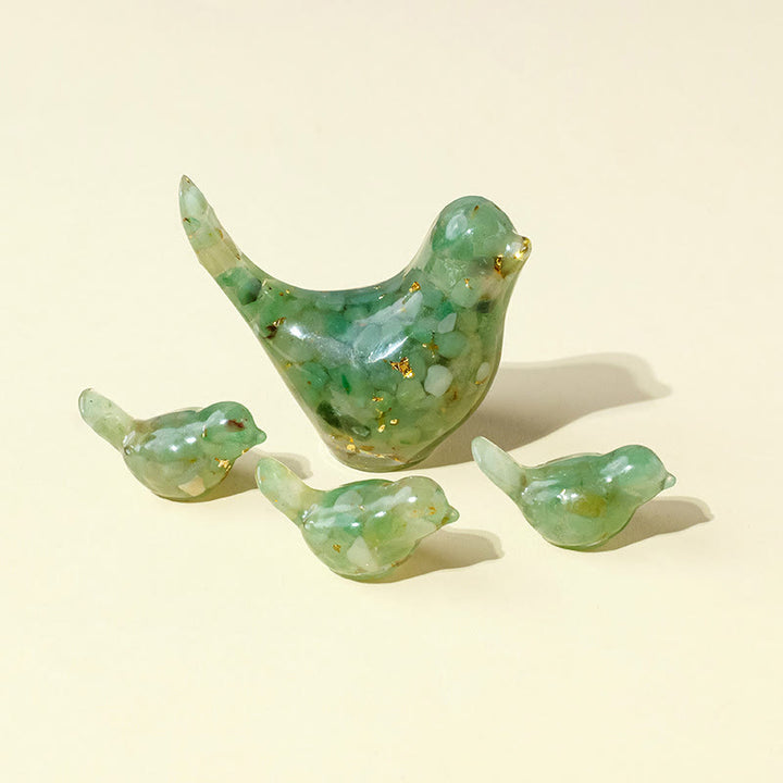 Olivenorma Multi-Crystal Bird Sculpture – Natural Gemstone Decor For Energy Healing Gemstone Decoration - image 71