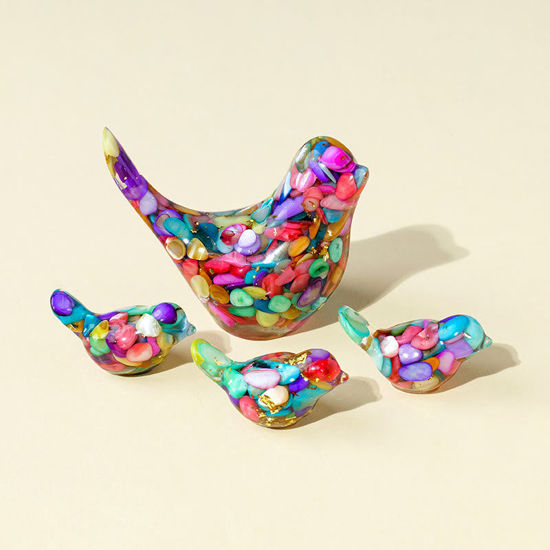 Olivenorma Multi-Crystal Bird Sculpture – Natural Gemstone Decor For Energy Healing Gemstone Decoration - image 65