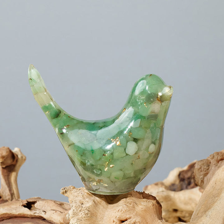 Olivenorma Multi-Crystal Bird Sculpture – Natural Gemstone Decor For Energy Healing Gemstone Decoration - image 69