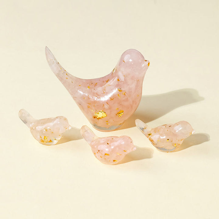 Olivenorma Multi-Crystal Bird Sculpture – Natural Gemstone Decor For Energy Healing Gemstone Decoration - image 68