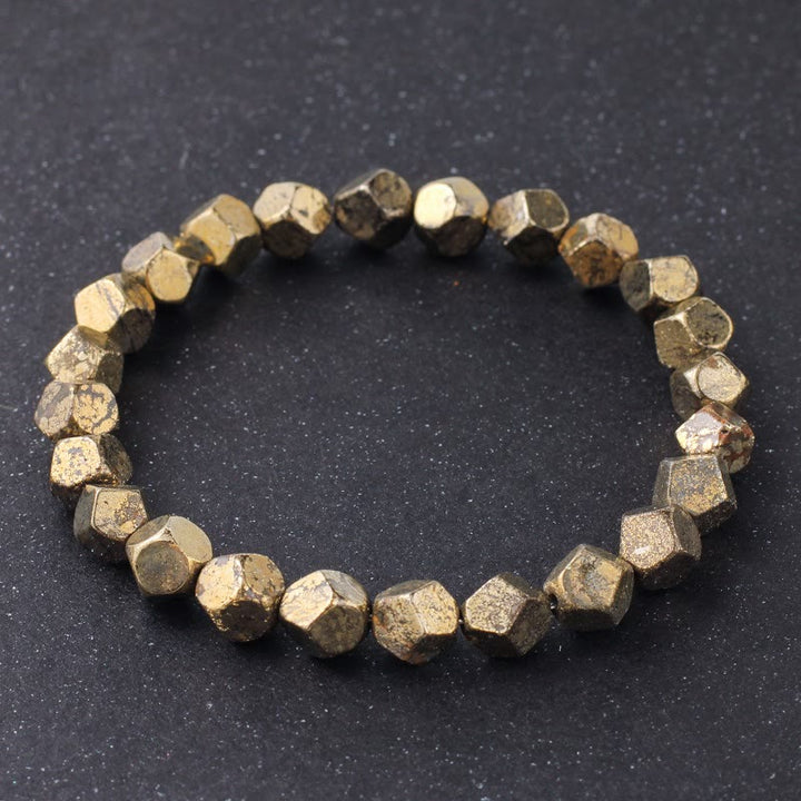 FREE Today: Success & Abundance - Powerful Crystal Spiritual Bracelet - Pyrite - image 1