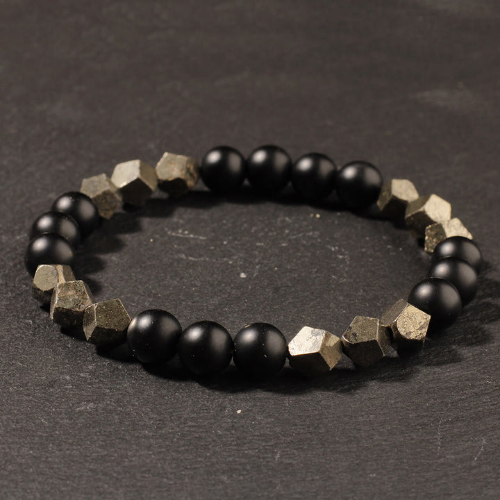 FREE Today: Success & Abundance - Powerful Crystal Spiritual Bracelet - Pytite&Obsidian - image 10