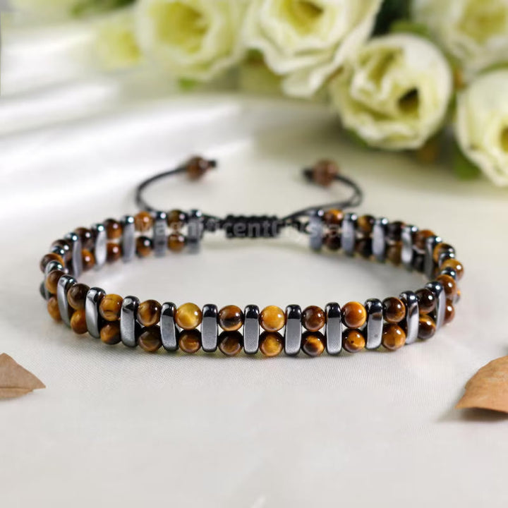 FREE Today: Healing Tiger Eye & Hematite Protection Bracelet Best Ideal Gift for Husband Dad - image 6
