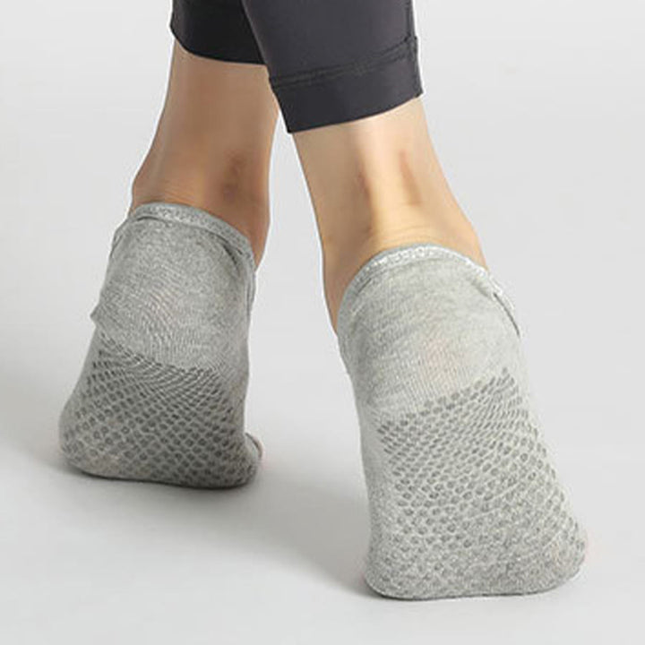 Olivenorma Enhanced Traction Cross-Strap Open-Toe Non-Slip Women's Yoga Socks - image 33