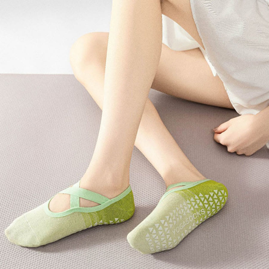 Olivenorma Comfortable Ballet Style Non-Slip Indoor Fitness Women's Yoga Socks - image 11